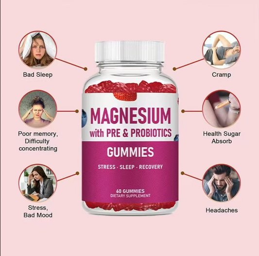 Improves Your Sleep + Lowers Resting Heart Rate - Magnesium Probiotics™